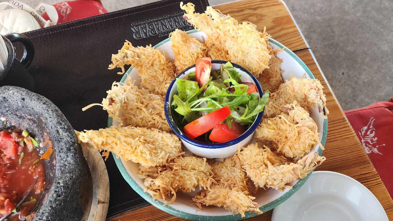 Banana Bar Coconut Shrimp Banana Bar Coconut Shrimp